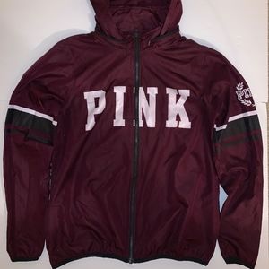 PINK Victoria's Secret Jackets & Coats - VS PINK'S MAROON WINDBREAKER PINK Victoria's Secret Jackets & Coats - VS PINK'S MAROON WINDBREAKER